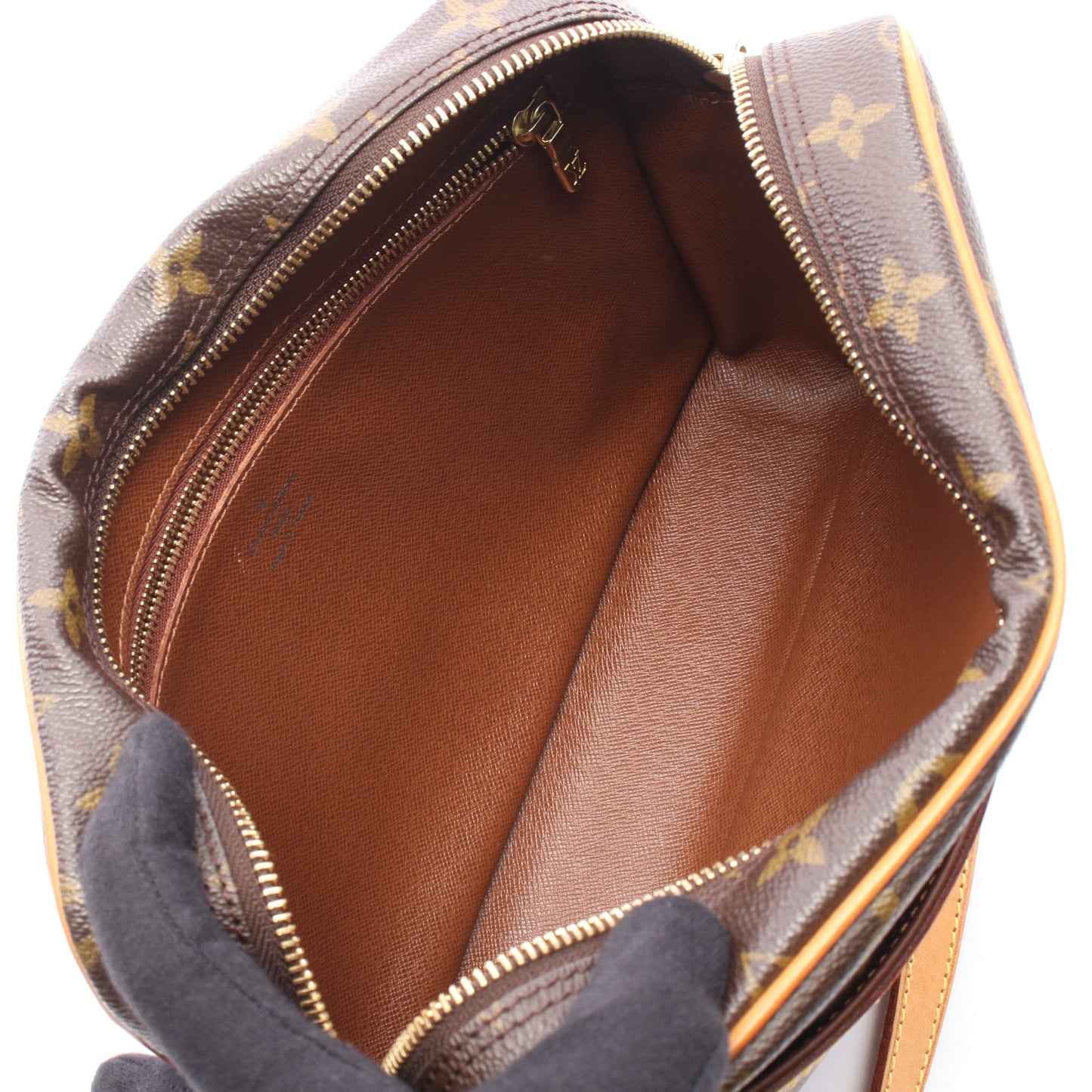 トロカデロ27 モノグラム ショルダーバッグ PVC レザー ブラウン ルイヴィトン バッグ LOUIS VUITTON