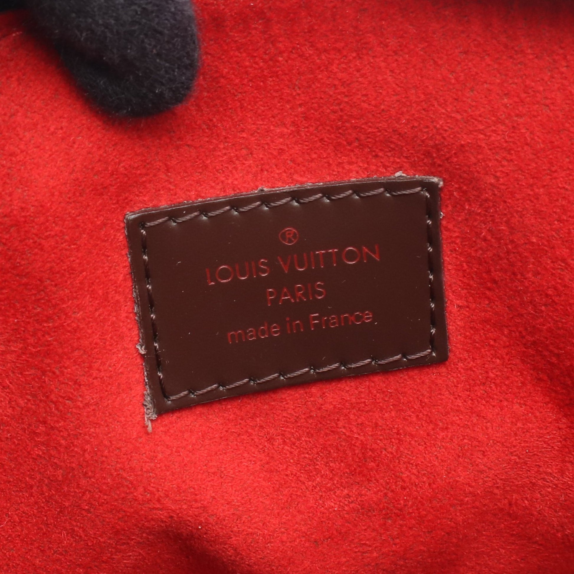 トレヴィPM ダミエエベヌ 2WAY ハンドバッグ PVC レザー ブラウン ルイヴィトン バッグ LOUIS VUITTON