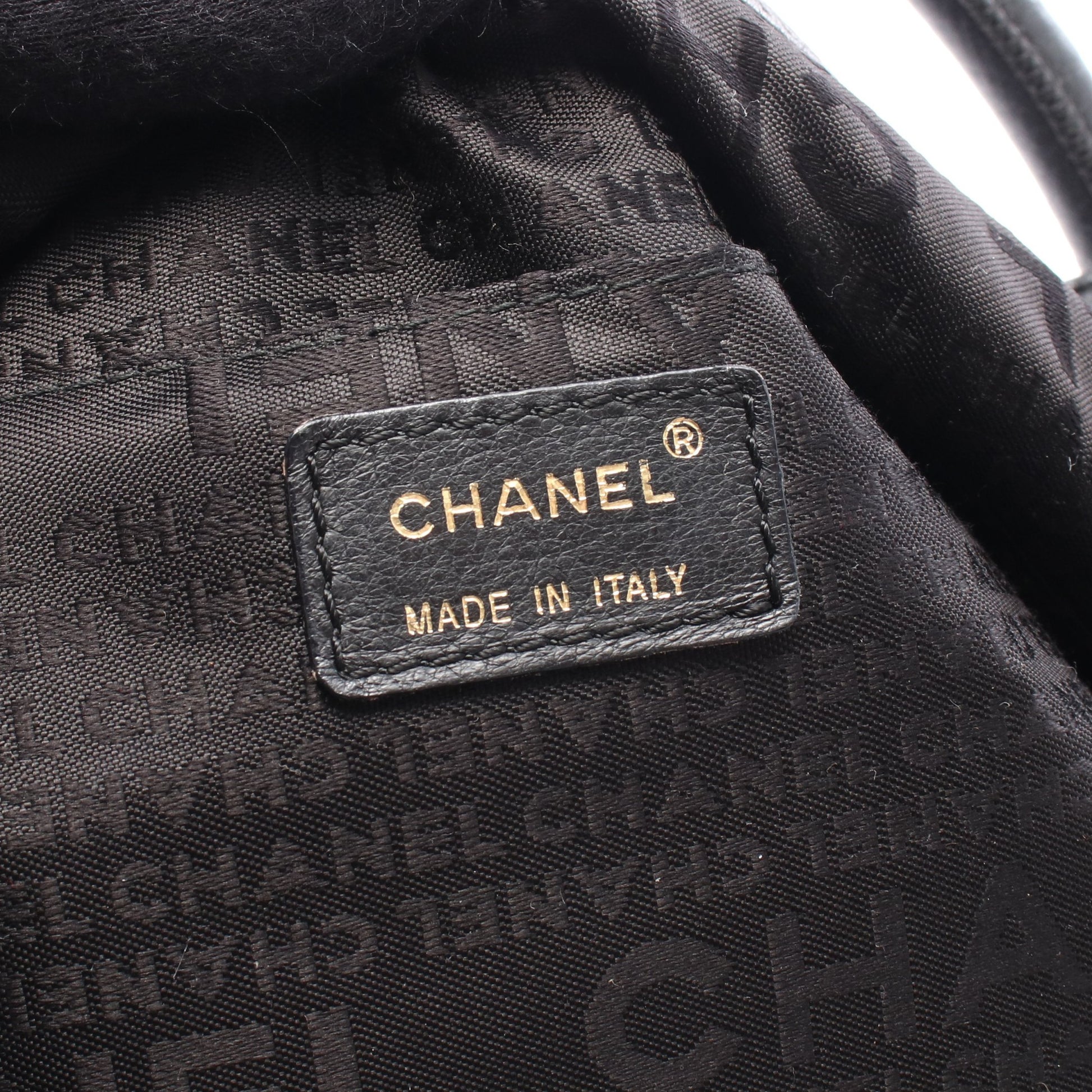 ココキューブ ホーボーバッグ ショルダーバッグ レザー ブラック ゴールド金具 シャネル バッグ CHANEL