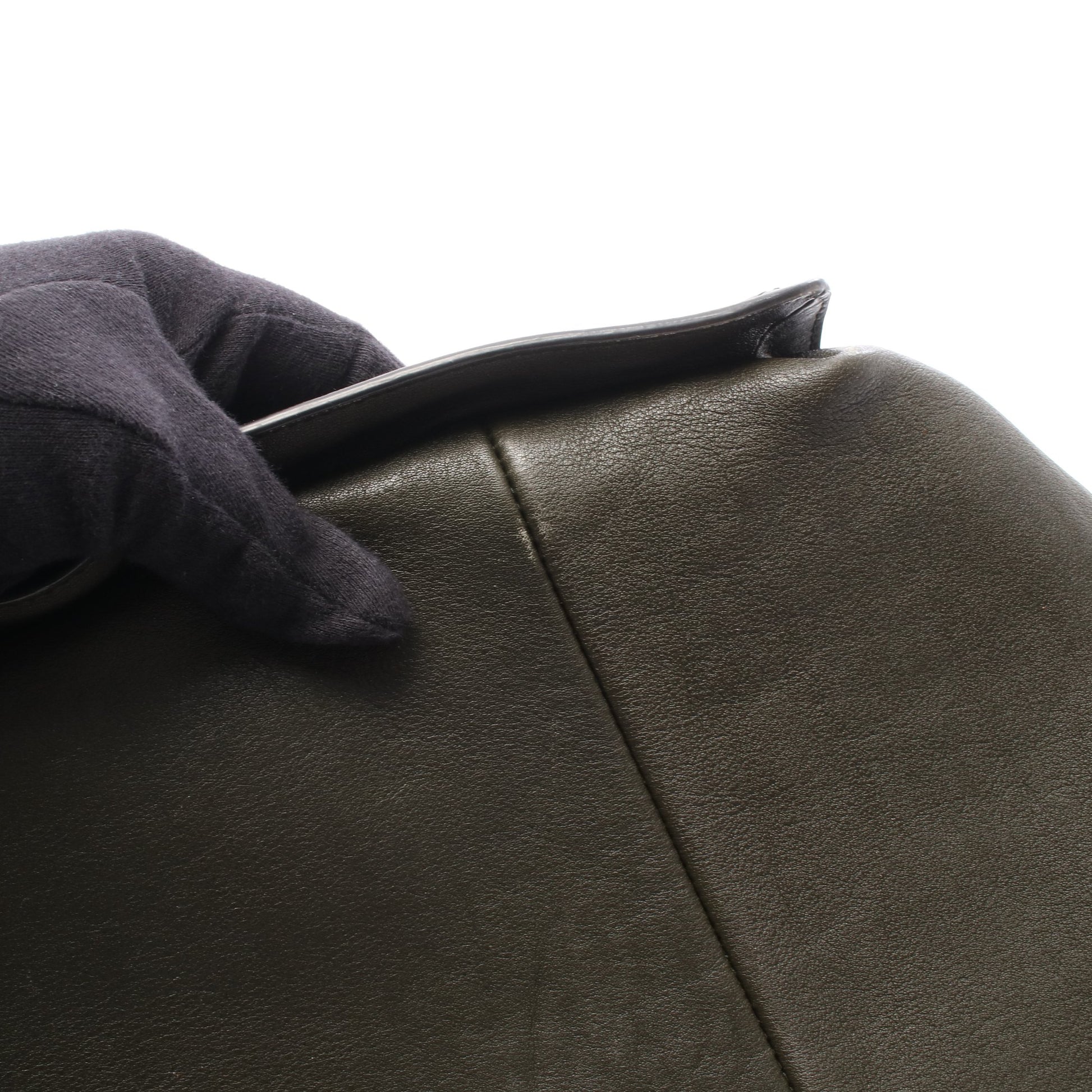 イントレチャート 2WAY ボストンバッグ レザー カーキグリーン ボッテガヴェネタ バッグ BOTTEGA VENETA
