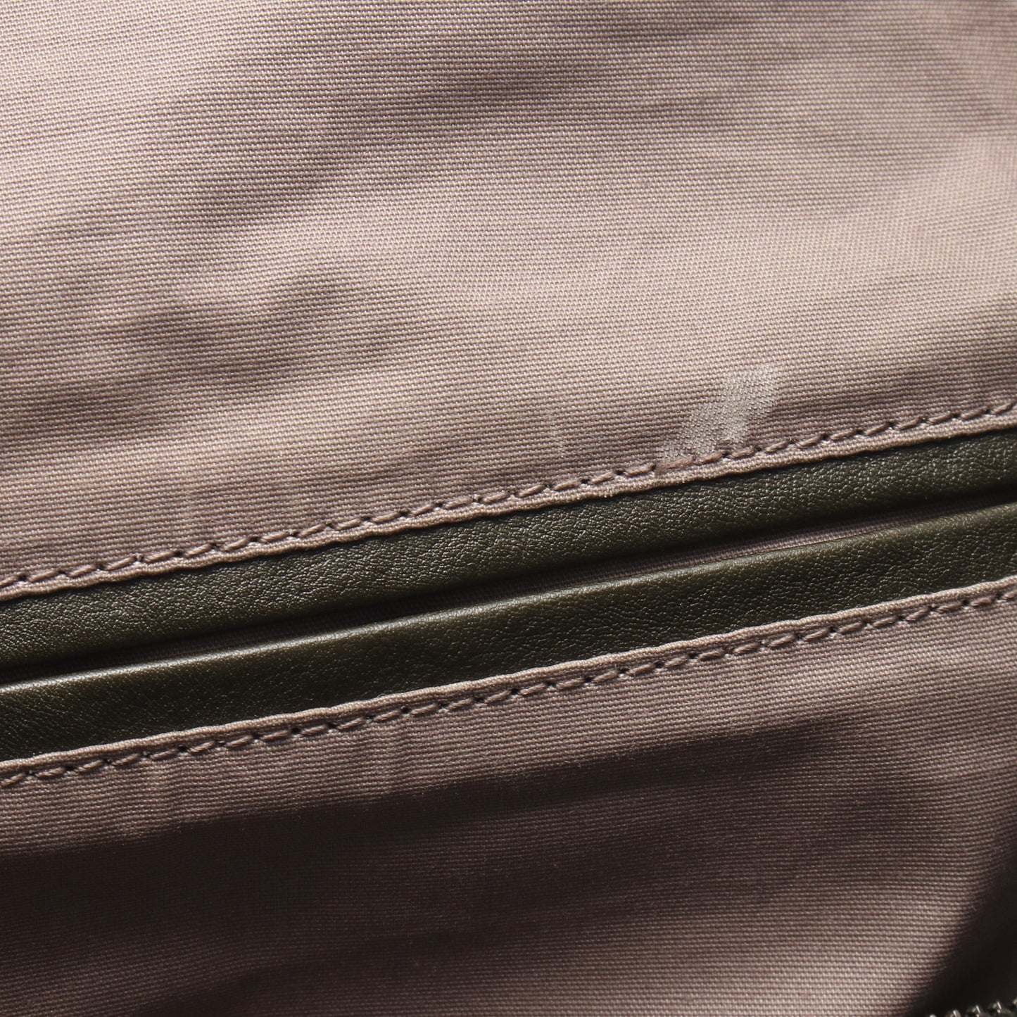 イントレチャート 2WAY ボストンバッグ レザー カーキグリーン ボッテガヴェネタ バッグ BOTTEGA VENETA