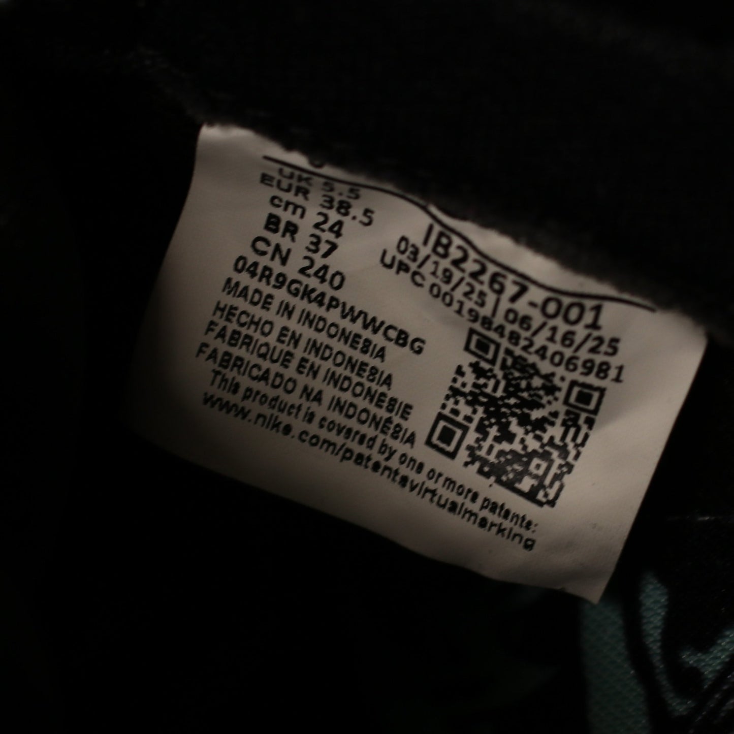 DUNK LOW RETRO LTD HWN スニーカー レザー ブラック パープル ターコイズブルー ナイキ
