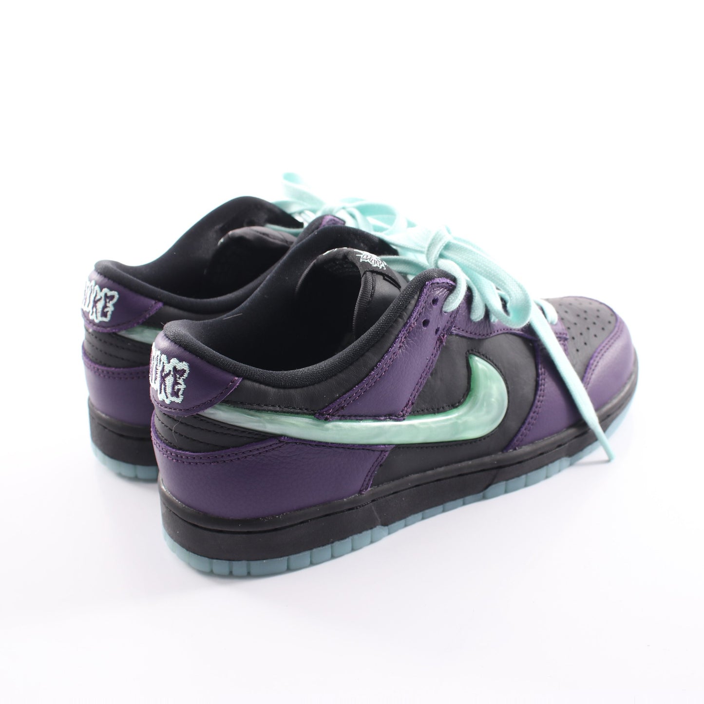 DUNK LOW RETRO LTD HWN スニーカー レザー ブラック パープル ターコイズブルー ナイキ