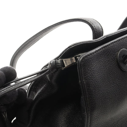 ココマーク ショルダーバッグ トートバッグ レザー ブラック ブラック金具 シャネル バッグ CHANEL