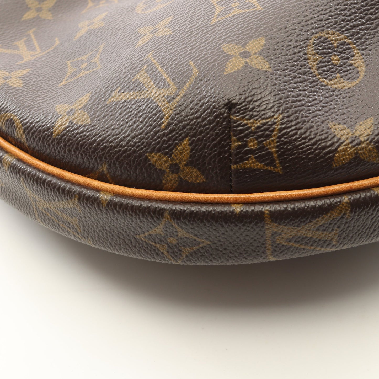 クロワッサンMM モノグラム ショルダーバッグ PVC レザー ブラウン ルイヴィトン バッグ LOUIS VUITTON