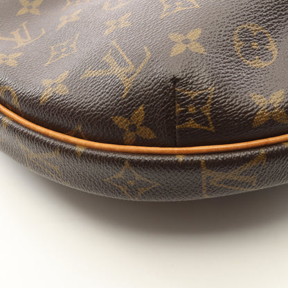 クロワッサンMM モノグラム ショルダーバッグ PVC レザー ブラウン ルイヴィトン バッグ LOUIS VUITTON