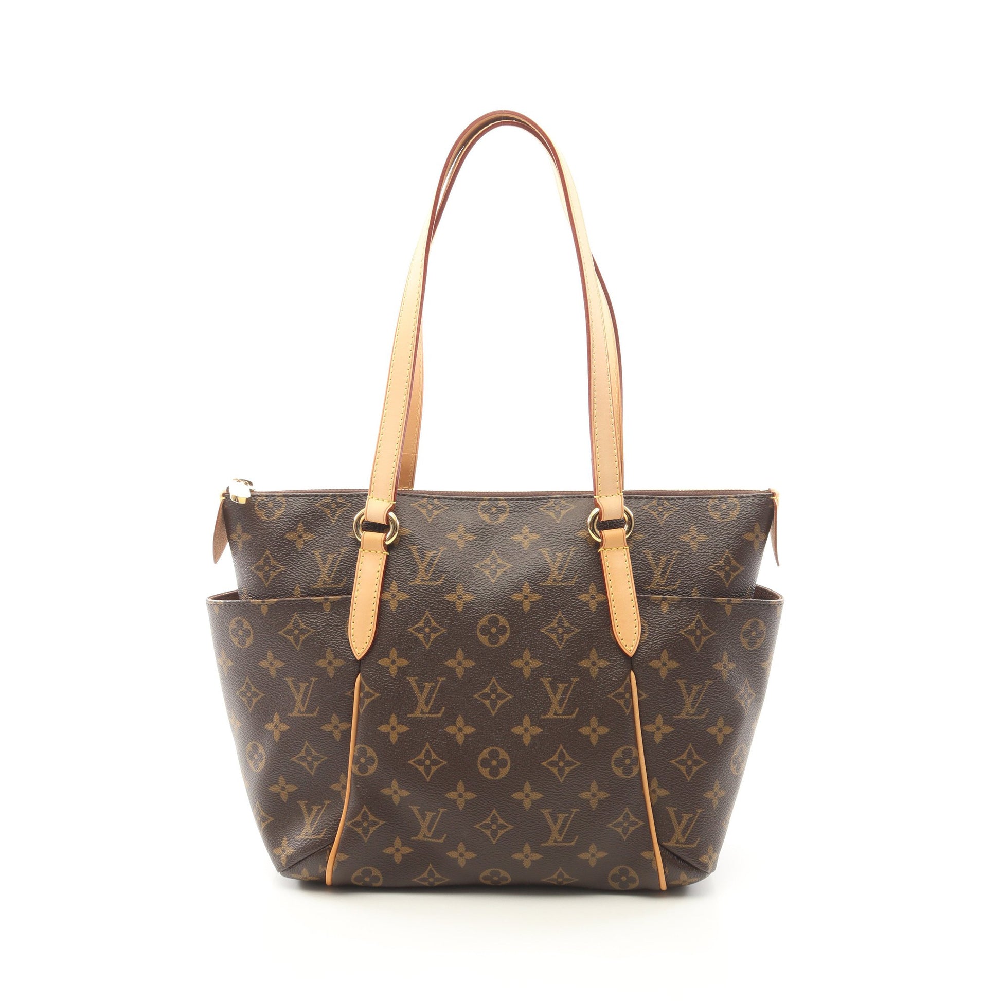 トータリーPM モノグラム ショルダーバッグ トートバッグ PVC レザー ブラウン ルイヴィトン バッグ LOUIS VUITTON
