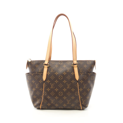 トータリーPM モノグラム ショルダーバッグ トートバッグ PVC レザー ブラウン ルイヴィトン バッグ LOUIS VUITTON