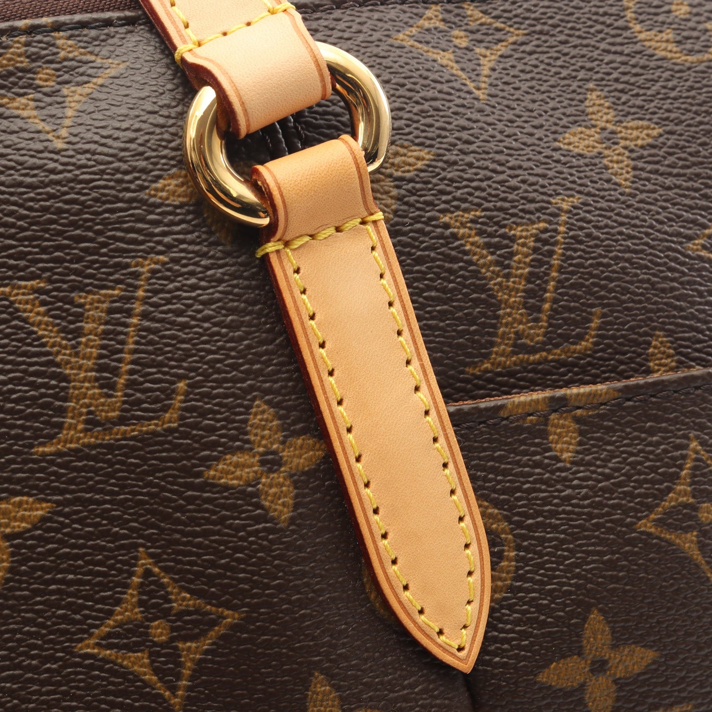 トータリーPM モノグラム ショルダーバッグ トートバッグ PVC レザー ブラウン ルイヴィトン バッグ LOUIS VUITTON