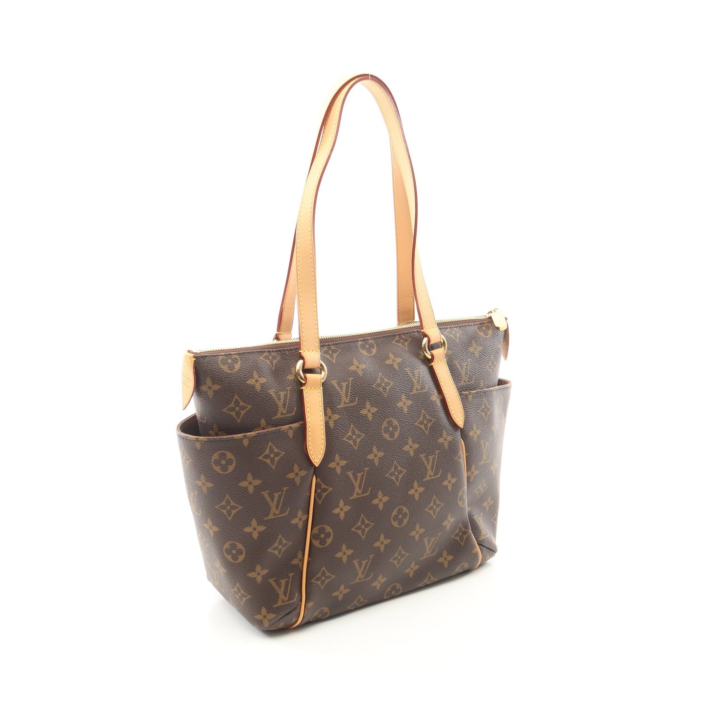 トータリーPM モノグラム ショルダーバッグ トートバッグ PVC レザー ブラウン ルイヴィトン バッグ LOUIS VUITTON
