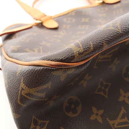 バティニョール オリゾンタル モノグラム ショルダーバッグ PVC レザー ブラウン ルイヴィトン バッグ LOUIS VUITTON