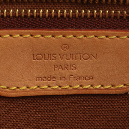 バティニョール オリゾンタル モノグラム ショルダーバッグ PVC レザー ブラウン ルイヴィトン バッグ LOUIS VUITTON