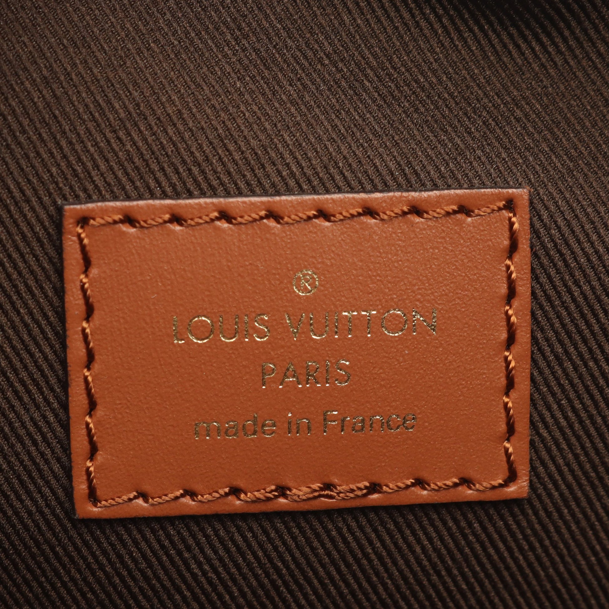 ループ ホーボー モノグラムリバース チェーンショルダーバッグ PVC レザー ブラウン ライトブラウン ルイヴィトン バッグ LOUIS VUITTON