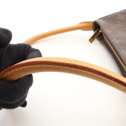 ルーピングMM モノグラム ショルダーバッグ PVC レザー ブラウン ルイヴィトン バッグ LOUIS VUITTON