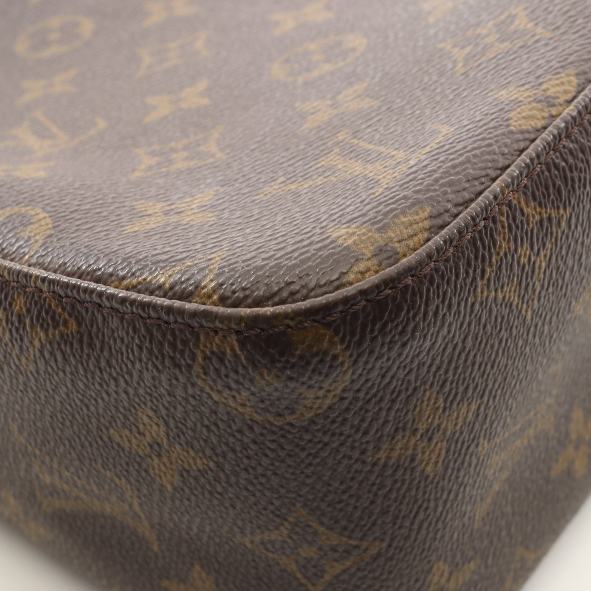 ルーピングMM モノグラム ショルダーバッグ PVC レザー ブラウン ルイヴィトン バッグ LOUIS VUITTON