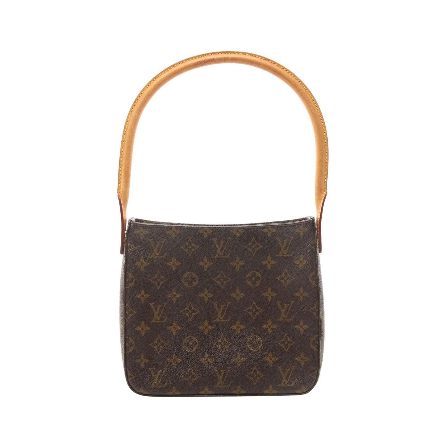 ルーピングMM モノグラム ショルダーバッグ PVC レザー ブラウン ルイヴィトン バッグ LOUIS VUITTON