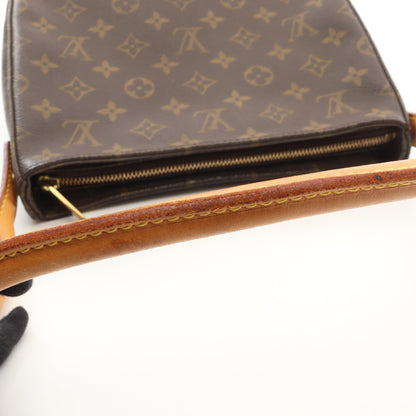 ルーピングMM モノグラム ショルダーバッグ PVC レザー ブラウン ルイヴィトン バッグ LOUIS VUITTON