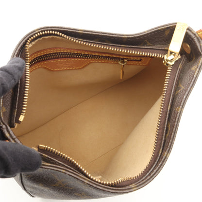 ルーピングMM モノグラム ショルダーバッグ PVC レザー ブラウン ルイヴィトン バッグ LOUIS VUITTON