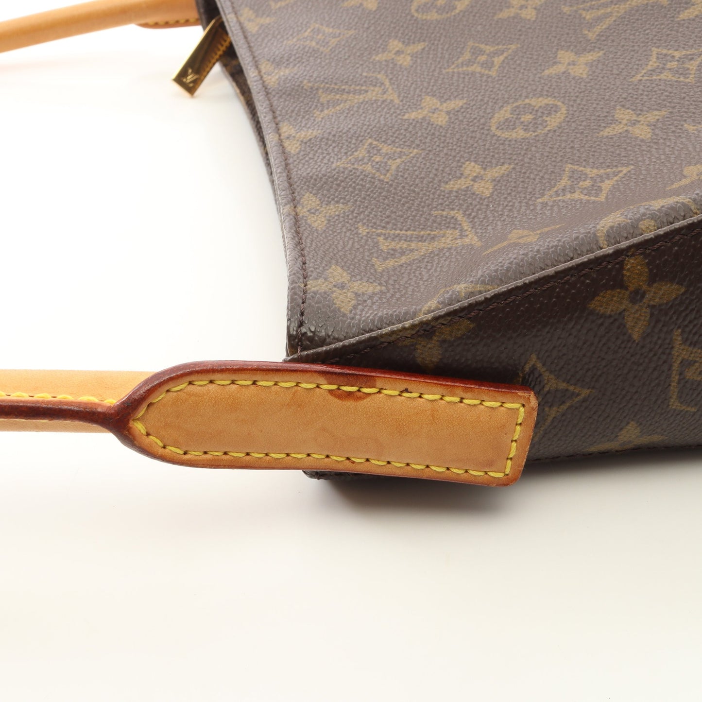 ルーピングMM モノグラム ショルダーバッグ PVC レザー ブラウン ルイヴィトン バッグ LOUIS VUITTON