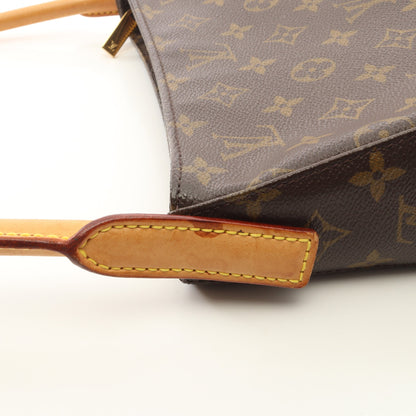 ルーピングMM モノグラム ショルダーバッグ PVC レザー ブラウン ルイヴィトン バッグ LOUIS VUITTON