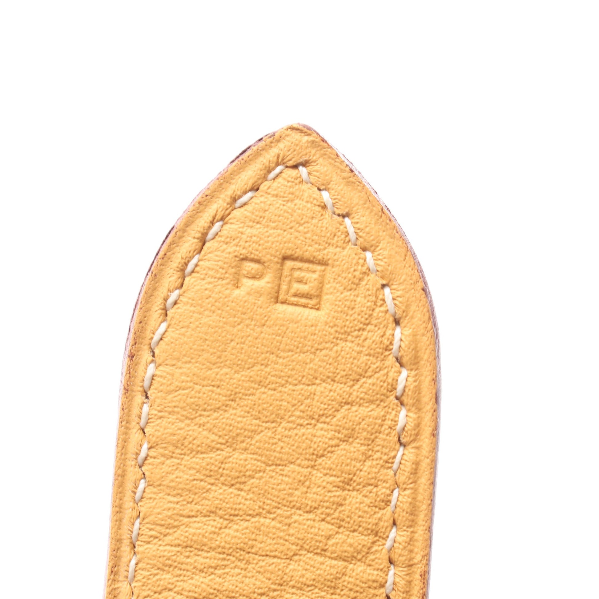 トリム35 ジョーヌ ワンショルダーバッグ トリヨンクレマンス イエロー ゴールド金具 □E刻印 エルメス バッグ HERMES