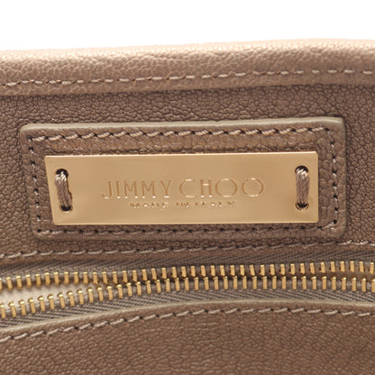 SASHA サシャM スタースタッズ ハンドバッグ トートバッグ レザー グレーブラウン ジミーチュウ バッグ JIMMY CHOO