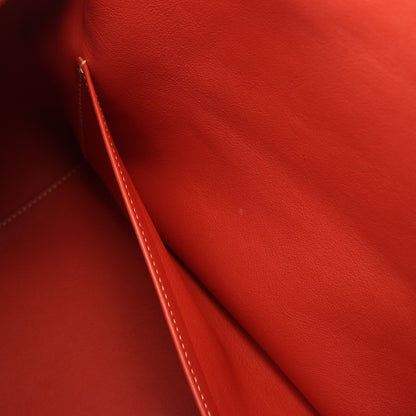 ツールボックス26 2WAY ハンドバッグ ヴォースイフト コーラルピンク シルバー金具 □Q刻印 エルメス バッグ HERMES