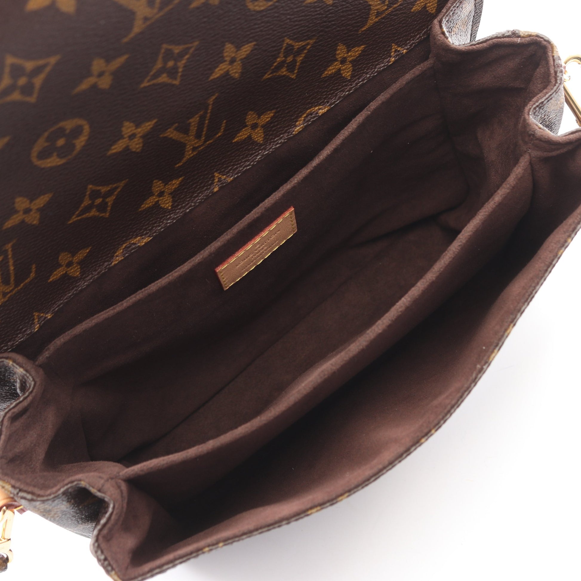 ポシェット メティス MM モノグラム 2WAY ハンドバッグ PVC レザー ブラウン ルイヴィトン バッグ LOUIS VUITTON