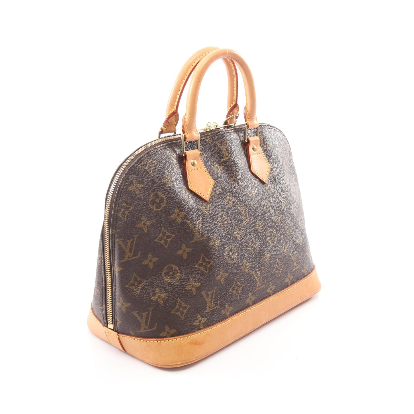 アルマPM モノグラム ハンドバッグ PVC レザー ブラウン ルイヴィトン バッグ LOUIS VUITTON