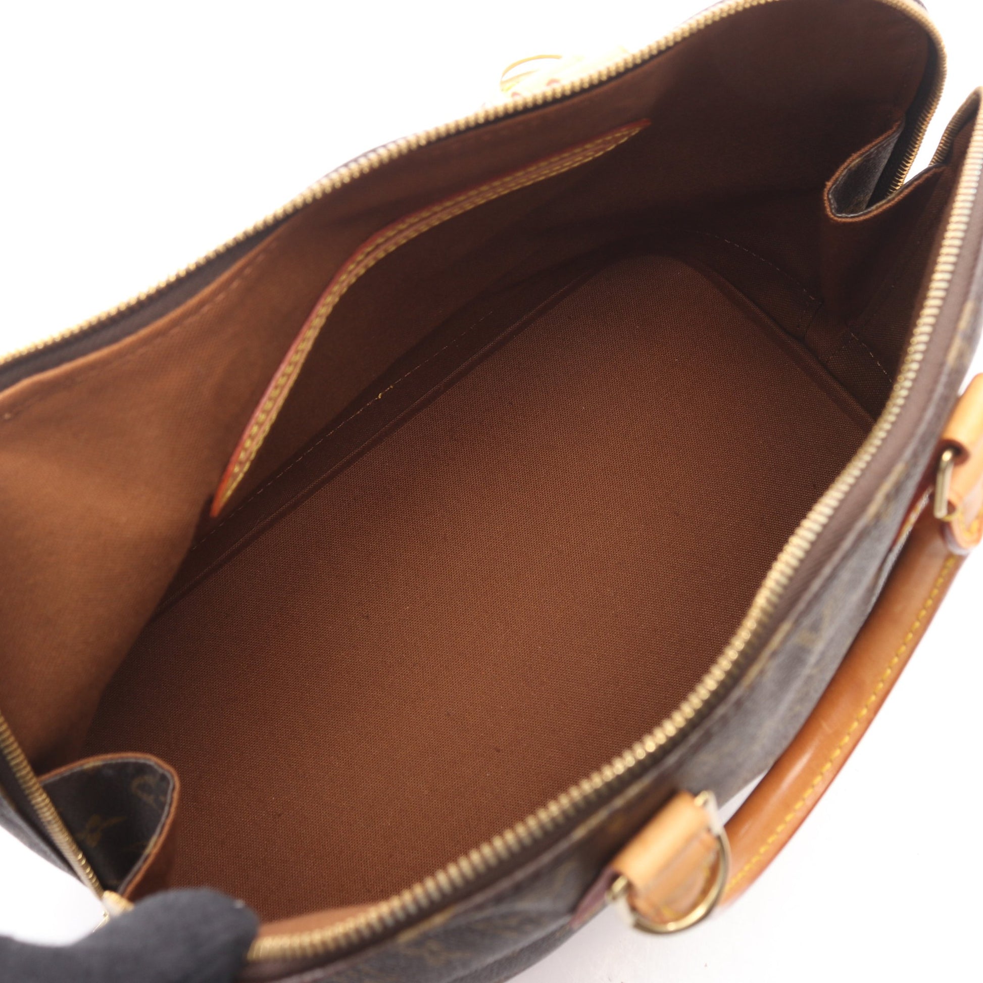 アルマPM モノグラム ハンドバッグ PVC レザー ブラウン ルイヴィトン バッグ LOUIS VUITTON
