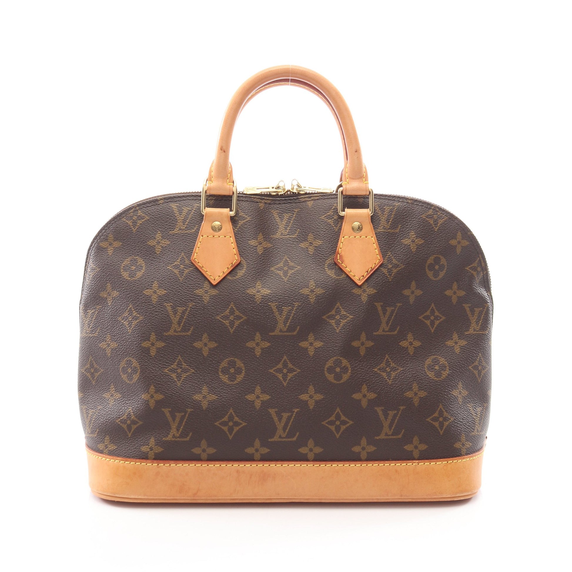 アルマPM モノグラム ハンドバッグ PVC レザー ブラウン ルイヴィトン バッグ LOUIS VUITTON