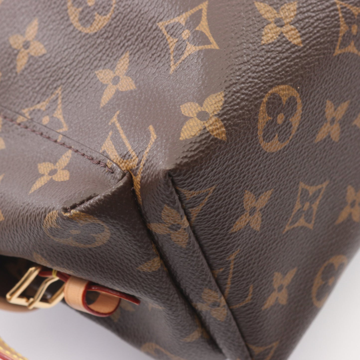 オデッセイMM モノグラム 2WAY ハンドバッグ PVC レザー ブラウン ルイヴィトン バッグ LOUIS VUITTON