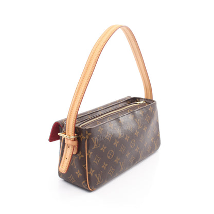 ヴィバシテMM モノグラム ショルダーバッグ PVC レザー ブラウン ルイヴィトン バッグ LOUIS VUITTON
