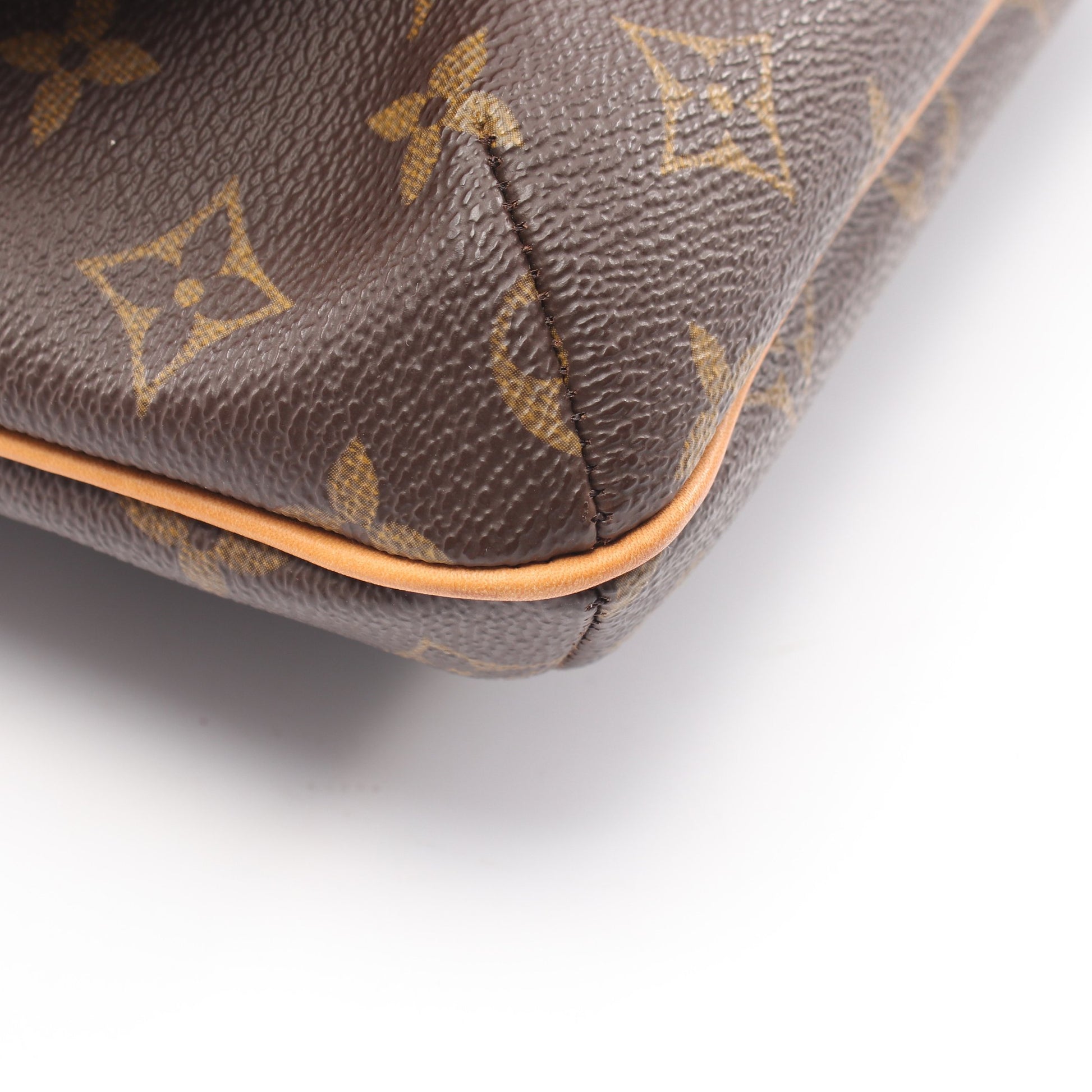 ミュゼットタンゴ ショートストラップ モノグラム ショルダーバッグ PVC レザー ブラウン ルイヴィトン バッグ LOUIS VUITTON