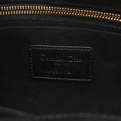 LADY 95.22 スモール 2WAY ハンドバッグ レザー ブラック クリスチャンディオール バッグ Christian Dior