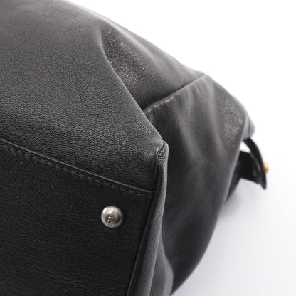 ピーカブー ラージ 2WAY ハンドバッグ レザー ブラック フェンディ バッグ FENDI