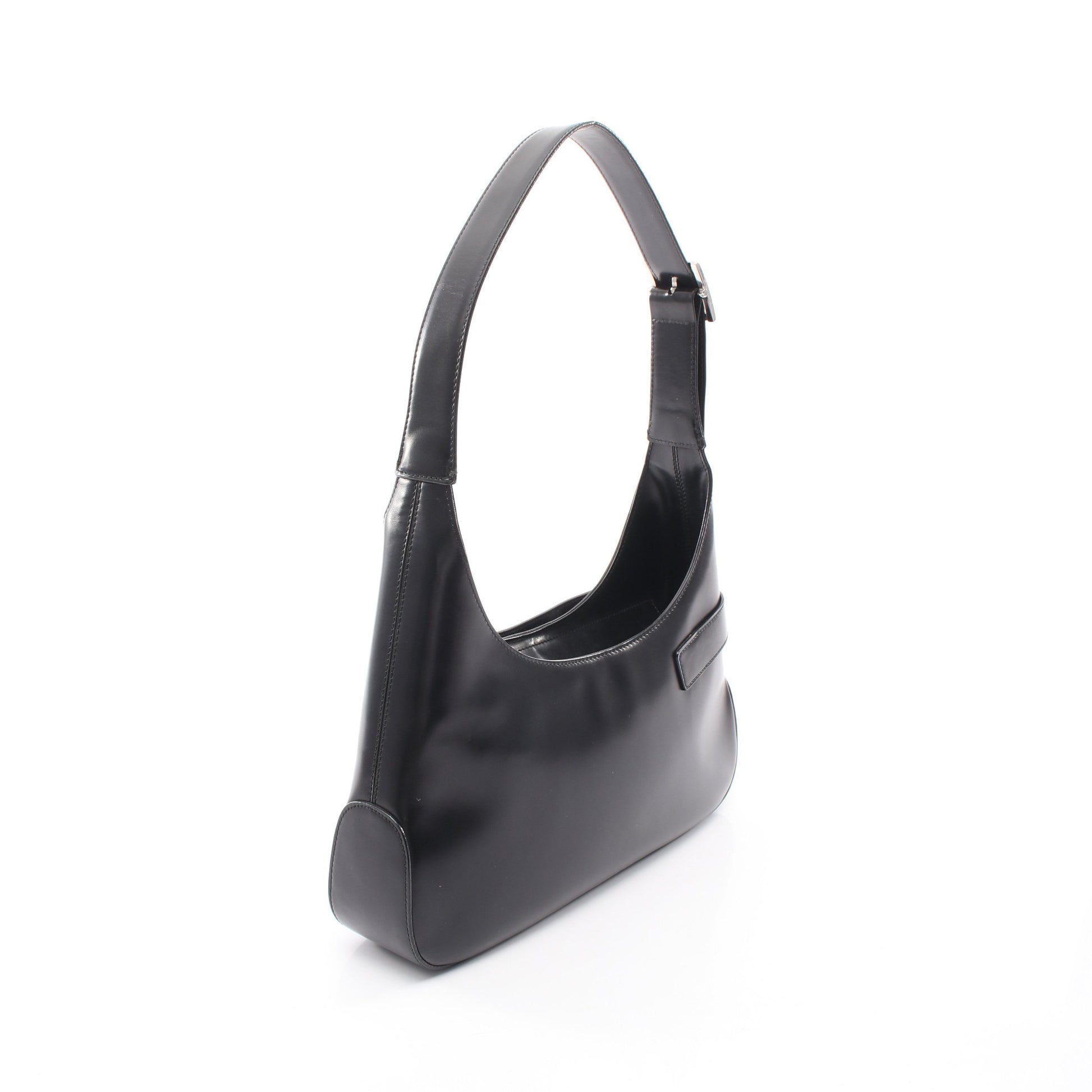 ガンチーニ ワンショルダーバッグ レザー ブラック サルヴァトーレフェラガモ バッグ Salvatore Ferragamo