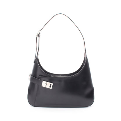 ガンチーニ ワンショルダーバッグ レザー ブラック サルヴァトーレフェラガモ バッグ Salvatore Ferragamo