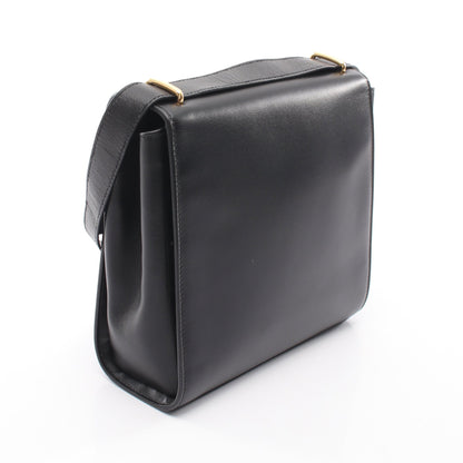 ザ クリップ ショルダーバッグ レザー ブラック ボッテガヴェネタ バッグ BOTTEGA VENETA