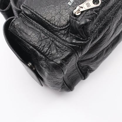 SUPERBUSY SLING BAG XS スーパービジー ショルダーバッグ レザー ブラック バレンシアガ バッグ BALENCIAGA