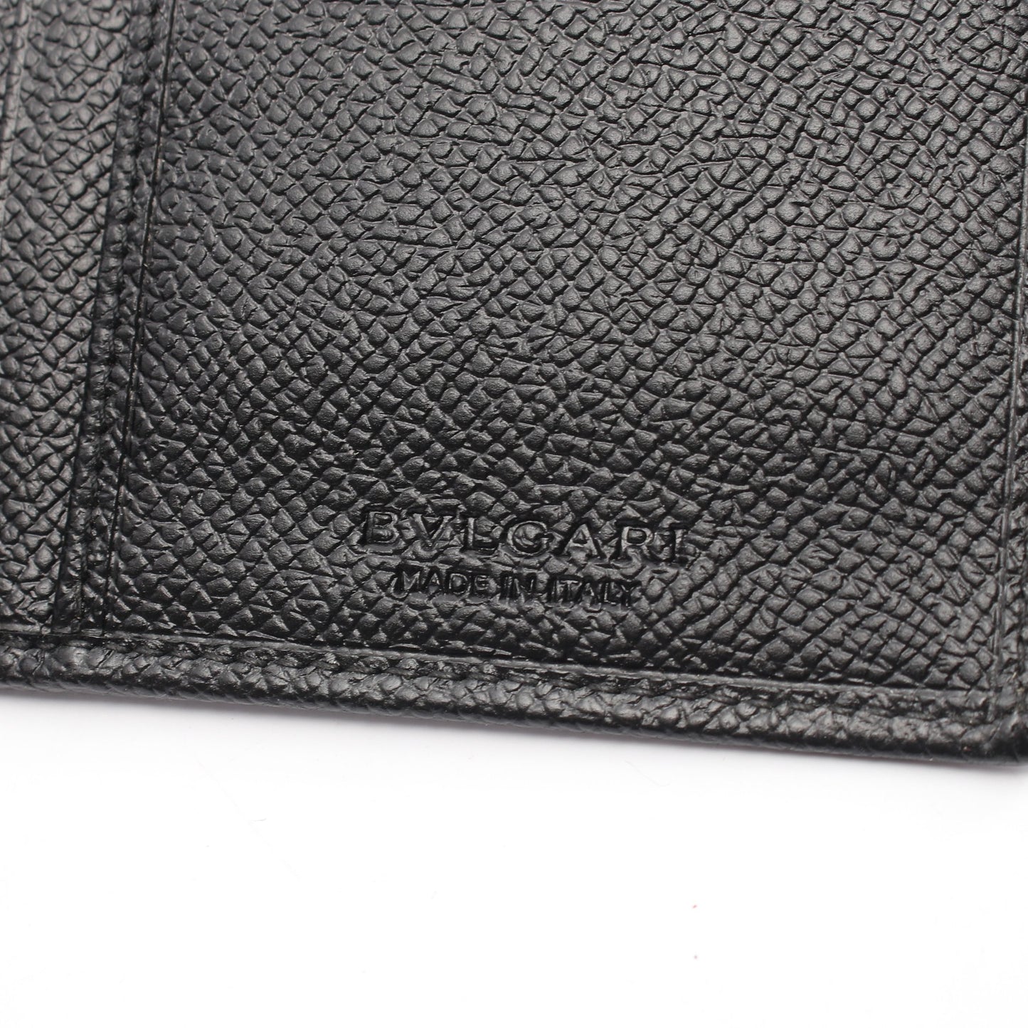 クラシコ 二つ折り長財布 札入れ レザー ブラック ブルガリ 財布・小物 BVLGARI
