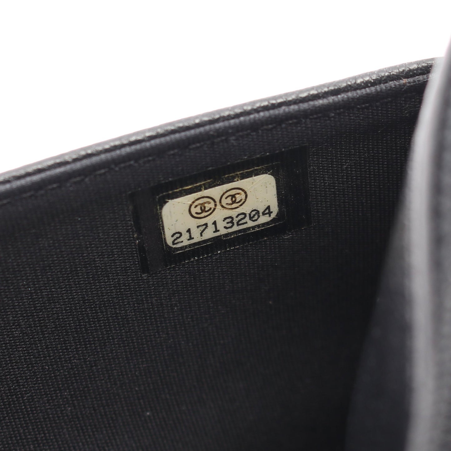 マトラッセ チェーンウォレット カーフスキン ブラック シルバー金具 シャネル バッグ CHANEL