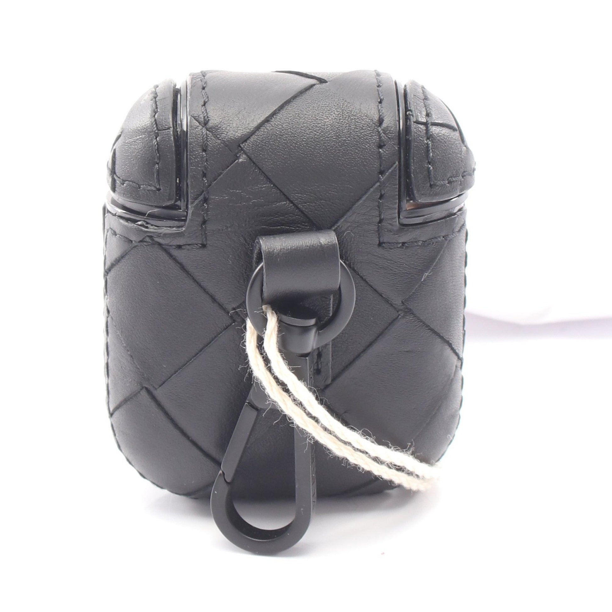 イントレチャート AirPodsケース イヤホンケース レザー ブラック ボッテガヴェネタ 財布・小物 BOTTEGA VENETA