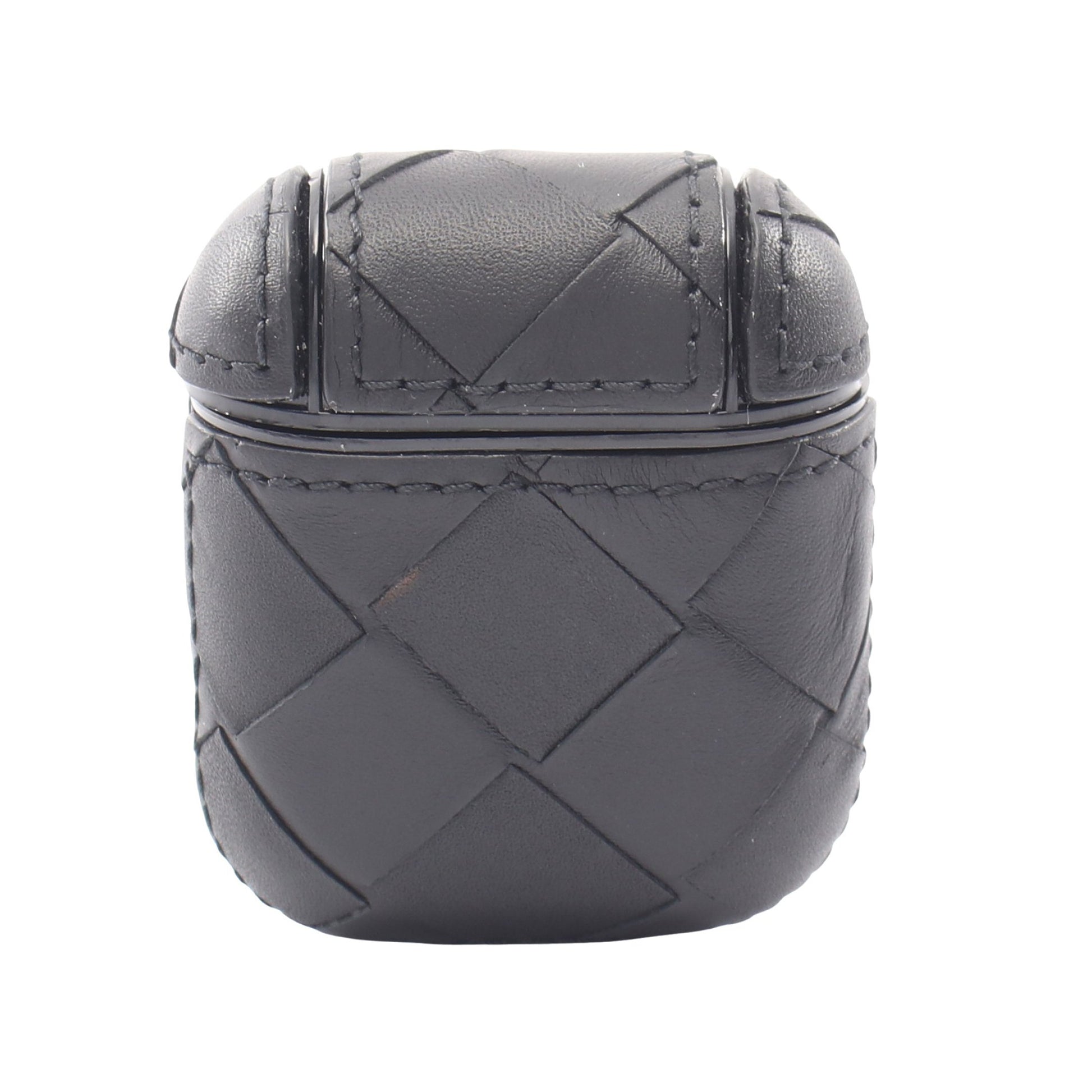 イントレチャート AirPodsケース イヤホンケース レザー ブラック ボッテガヴェネタ 財布・小物 BOTTEGA VENETA