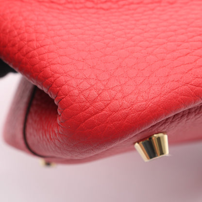 ピコタンロックPM ヴァーミリオン ハンドバッグ トリヨンクレマンス レッド ゴールド金具 W刻印 エルメス バッグ HERMES