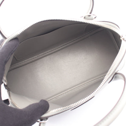 ボリード27 グリムエット 2WAY ハンドバッグ ヴォーエプソン グレー シルバー金具 X刻印 エルメス バッグ HERMES