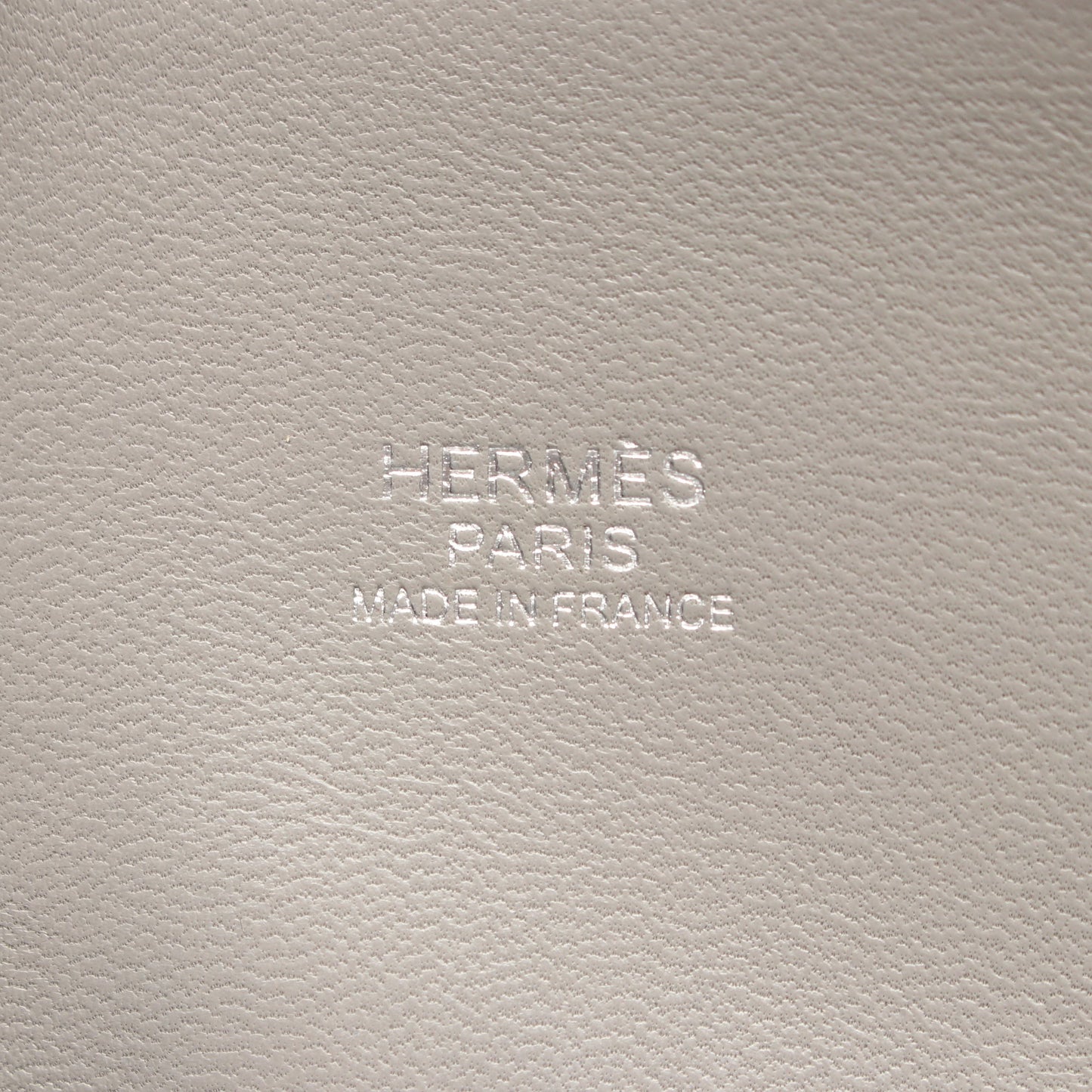 ボリード27 グリムエット 2WAY ハンドバッグ ヴォーエプソン グレー シルバー金具 X刻印 エルメス バッグ HERMES