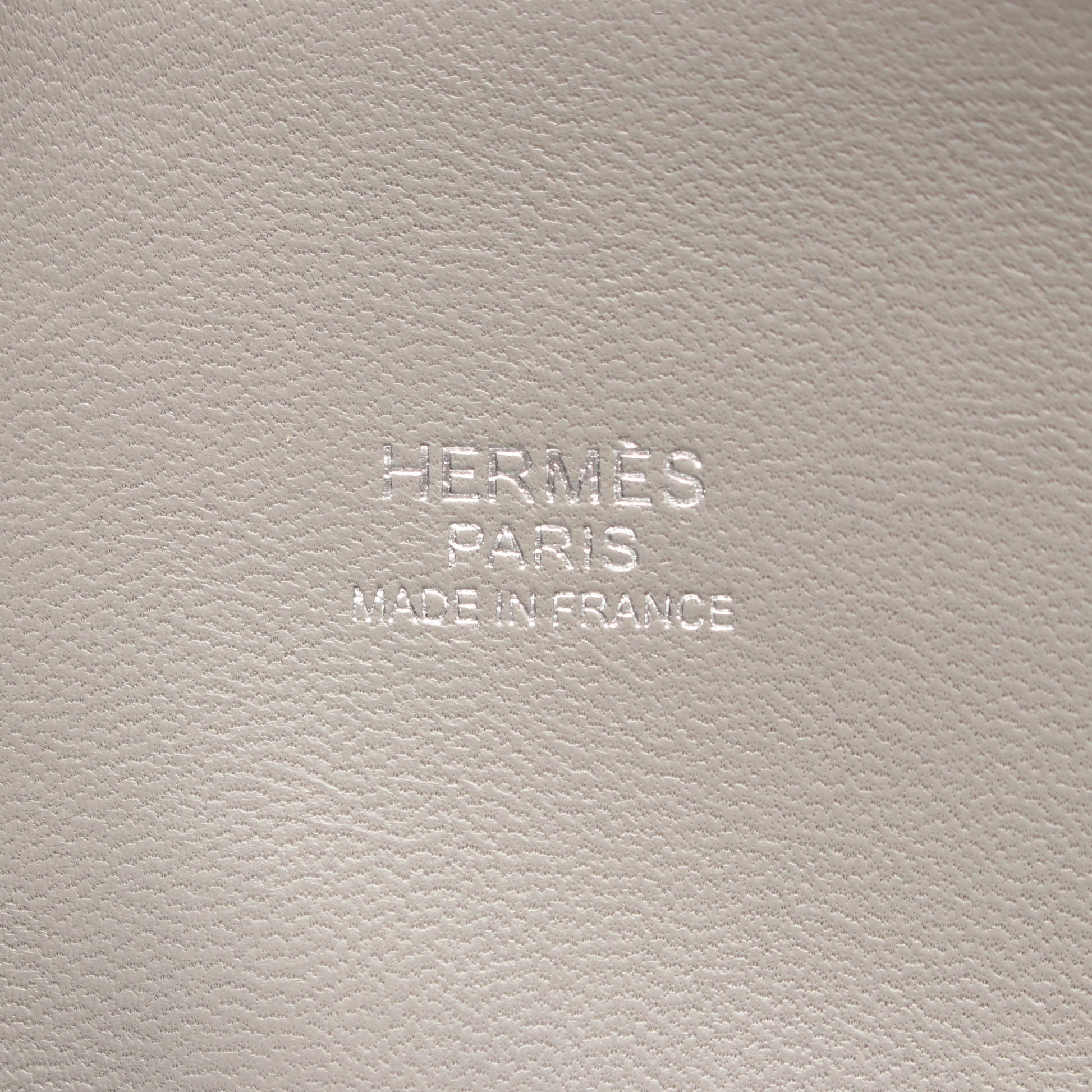 ボリード27 グリムエット 2WAY ハンドバッグ ヴォーエプソン グレー シルバー金具 X刻印 エルメス バッグ HERMES