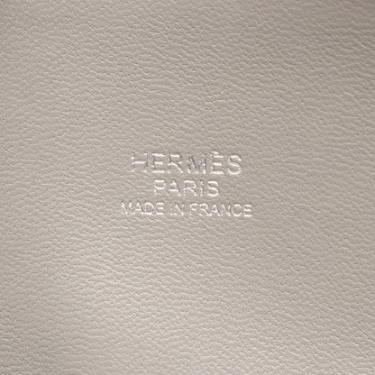ボリード27 グリムエット 2WAY ハンドバッグ ヴォーエプソン グレー シルバー金具 X刻印 エルメス バッグ HERMES