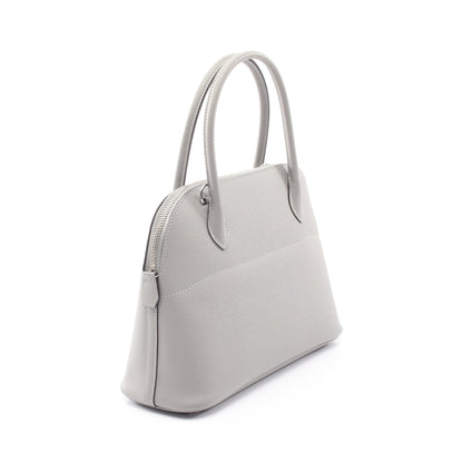 ボリード27 グリムエット 2WAY ハンドバッグ ヴォーエプソン グレー シルバー金具 X刻印 エルメス バッグ HERMES